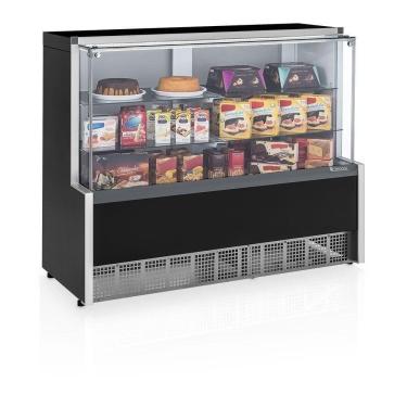 Imagem de Vitrine Neutra Aurora Mpna140r Preto Gelopar Bivolt