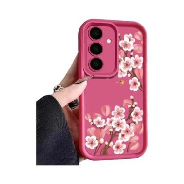 Imagem de Capa De Telefone Flor De Pessegueiro Rosa Para Samsung Galaxy A57 A37 