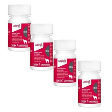 Imagem de 4 Galliprant 100mg Elanco Cães 7 Comprimidos Envio Imediato