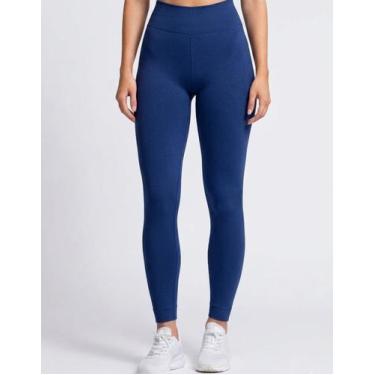 Imagem de Calça Legging Selene Sem Costura Cintura Alta Fitness Academia Modelad