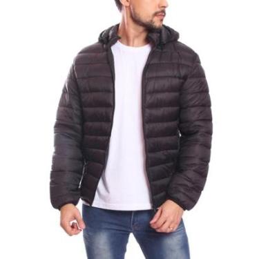 Imagem de Jaqueta Califórnia Puffer Bobojaco Gomo Alcochoada Touca Removível Blusa de Frio Mascul...