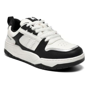 Imagem de Tênis Casual Feminino Via Marte 370-001-01, Branco, 37
