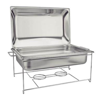 Imagem de Rechaud Inox Tramontina Banho Maria 9,06L de Fogareiro Cuba 1/1 Buffet