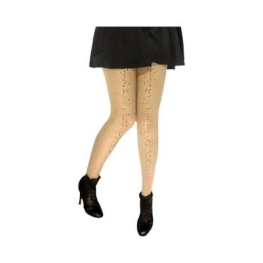 Imagem de Meias-calças De Rede Com Strass Para Mulheres, Sexy, Brilhantes, Trans
