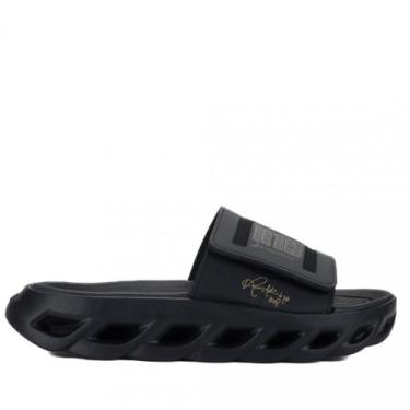 Imagem de Chinelo Slide Masculino Rider R Power R10 12583, Preto, Dourado, 42