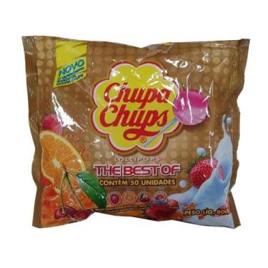 Imagem de Pirulito Chupa Chups Sortido C/50 unidades - 600g