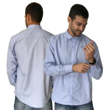 Imagem de Kit 2 Camisas Social Confort - Tamanho GG - New Line For Men, GG