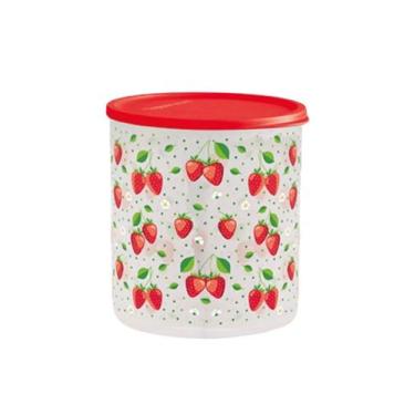 Imagem de Tupperware Refri Line Redondo 3,3 litros, Morangos