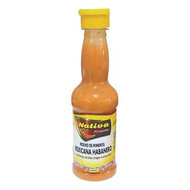 Imagem de Molho de pimenta mexicana habanero 150ml - nativa