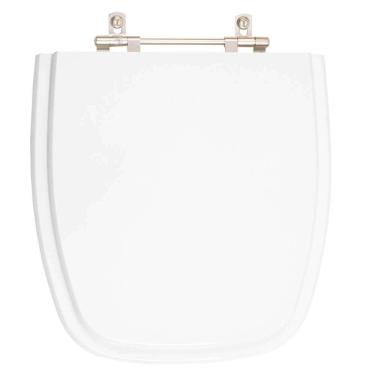 Imagem de Assento Sanitário Convencional Flex para Vaso Deca Antibacteriano Branco Pontto Lavabo
