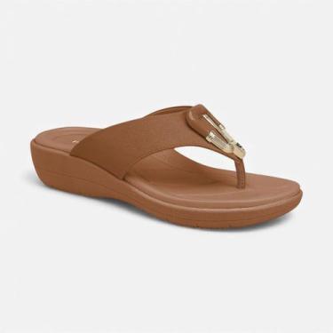Imagem de Tamanco Piccadilly Fascite Plantar Caramelo, Ocre, 37
