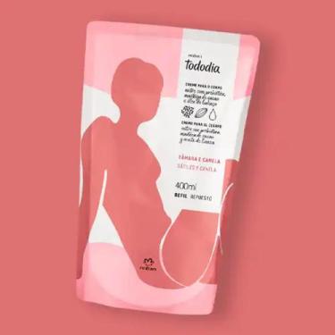 Imagem de Refil Creme Desodorante Nutritivo para o Corpo Tâmara e Canela Tododia