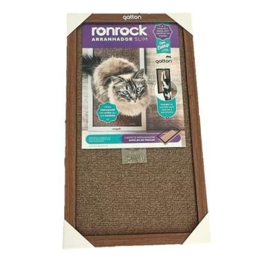 Imagem de Brinquedo Gato Arranhador Chão E Parede Ronrock Gatton, Madeira
