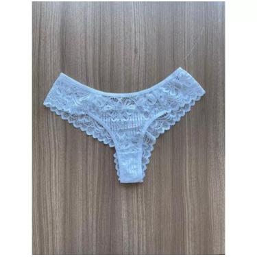 Imagem de Kit com 5 Calcinhas em Renda Fio Dental Sexy Lingerie Feminina Sensual