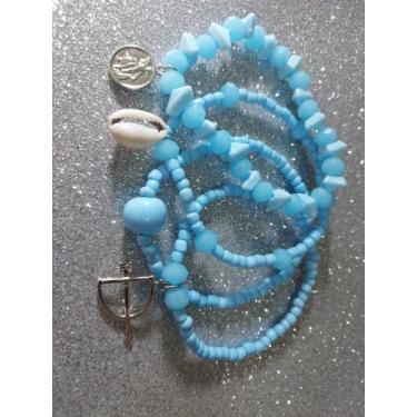 Imagem de Kit Pulseira Orixá - V&P moda Vestuário , Branco