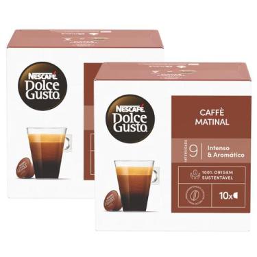 Imagem de 2x Capsula de Café Dolce Gusto Caffe Matinal 10 unidades - - Nescafé D