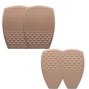 Imagem de Kit Placas Modelleskin 4D Coxa E Panturrilha Lipedema, Único, Bege