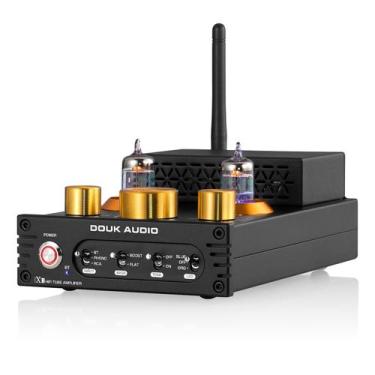 Imagem de Amplificador Phono a Válvula Douk Audio X1 Bluetooth 160W2 Controle de