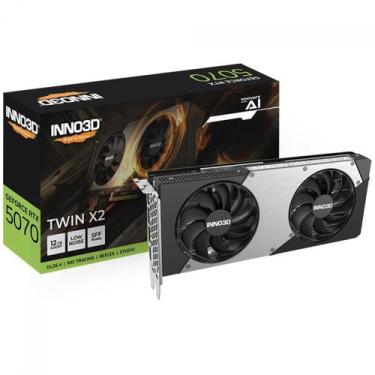 Imagem de Placa de Vídeo INNO3D NVIDIA GeForce RTX 5070 TWIN X2, 12GB, GDDR7, DL