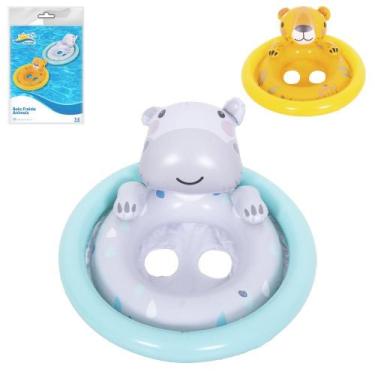Imagem de Boia Infantil Com Assento Circular 63cm - Dcarte