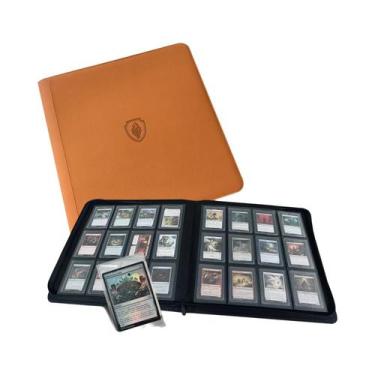 Imagem de Fichário Premium De 12 Bolsos Para Cartas Colecionáveis, Capacidade Pa