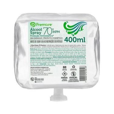Imagem de Álcool antisséptico spray refil 400ml - Premisse