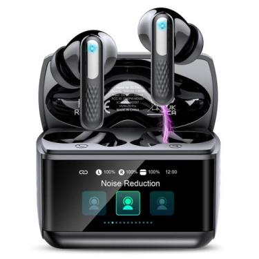 Imagem de Fones de ouvido sem fio ZYHKON Z9 Pro ANC IPX7 com tela sensível ao to