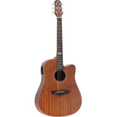 Imagem de Violão Strinberg Sd200 Folk Elétrico Aço Mogno