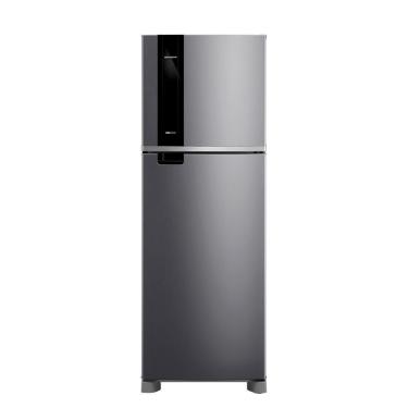Imagem de Refrigerador Brastemp Duplex Frost Free Inverter 385L Turbo Freezer BRM46MK Inox 220V