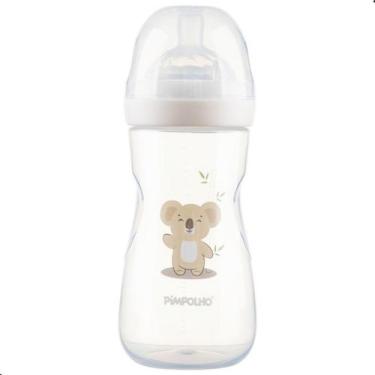 Imagem de Mamadeira Serena Antirefluxo Bpa Free 330ml Pimpolho Cor:Koala Branco,