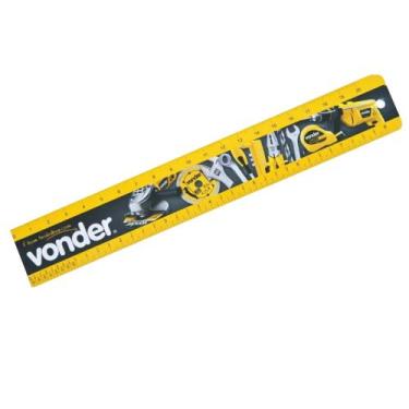 Imagem de Régua PVC 20cm Vonder - 3868200000