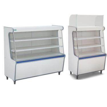 Imagem de Balcão Vitrine Seco 1,20m E Caixa Atendimento Artlux