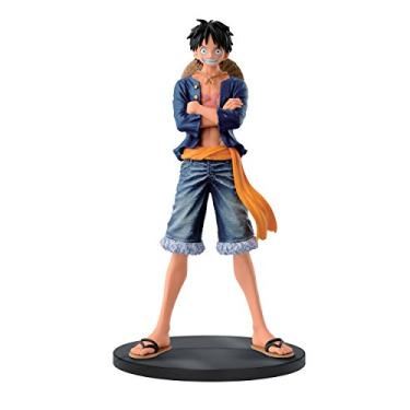 Imagem de Boneco Colecionável One Piece Jeans Freak Vol.1 Luffy (Azul) - Bandai Banpresto