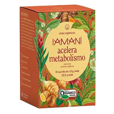 Imagem de Chá Iamaní Acelera Metabolismo 5 ervas Orgânicas 15 sachês