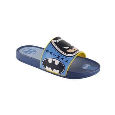 Imagem de Chinelo Batman Slide Infantil Grendene Com Brinquedo - Grendene Kids