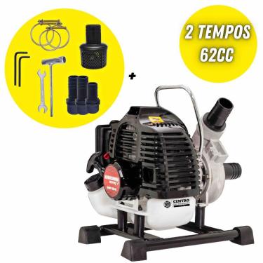 Imagem de Motobomba Centrífuga Kawashima Robusta KWP15H6 62cc 2 Tempos À Gasolina Para Abastecimento de Cisternas