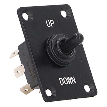 Imagem de Interruptor Alternador 20A AC250V 6 pinos 3 posições ON OFF Interruptor momentâneo para barcos de carro RV