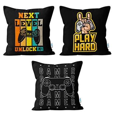 Imagem de Almofada Decorativa Quarto Gamer 40x40 com Enchimento