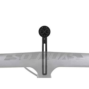 Imagem de Topeak Montagem múltipla UTF (120 mm) – Suporte de guidão integrado para computadores, luzes e câmeras – Alumínio forjado e polímero, carga máxima de 220 g, peso de 40 g