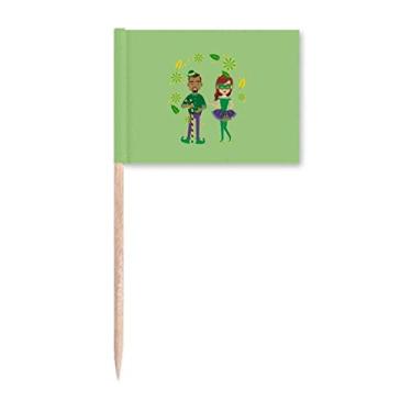 Imagem de Marcador de palito de dente para amantes do carnaval do Rio Brasil, enfeite de festa