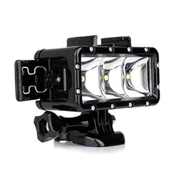 Imagem de MOOKEENONE 1*Underwater Diving Spot Light Lamp LED Light Video Light for GoPro Hero 5 4 3+ 3 SJ4000