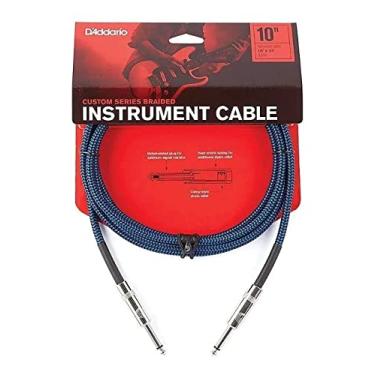 Imagem de Cabo Instrumento Planet Waves Pwbg10BU 3,05m Azul Trançado