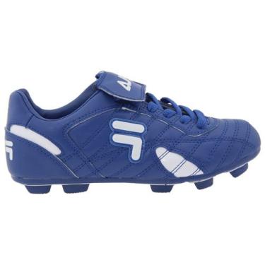 Imagem de Fila Chuteira de futebol Forza RB para crianças pequenas/grandes (criança pequena), Azul royal/branco, 8.5 Little Kid