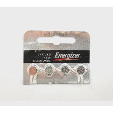 Imagem de Bateria Botão 377/376 SR626SW Energizer cartela c/ 4 un