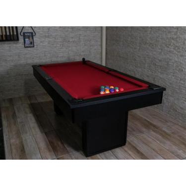 Mesa De Snooker De Luxo Bilhar Sinuca Braskit