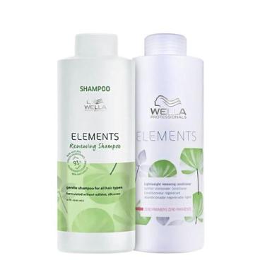 Imagem de Kit Wella Elements Shampoo E Condicionador 1000ml - Wella Professional