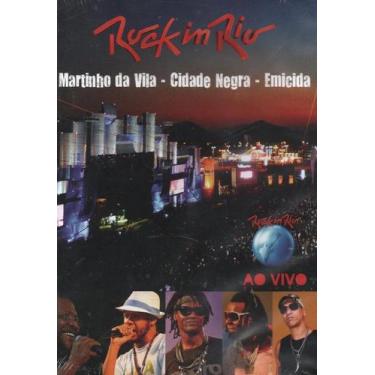 Imagem de Dvd Rock In Rio Martinho Da Vila Cidade Negra Emicida - Universal