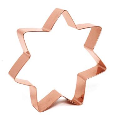 Imagem de Cortador de biscoito Obtuse Heptagram Heptagon de sete lados poligonal xerife polícia