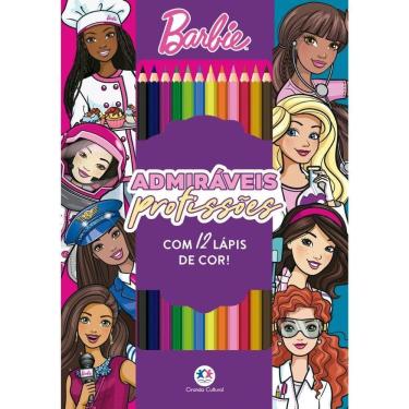 Imagem de Livro Barbie Admiráveis Profissões para Colorir - Ciranda Cultural