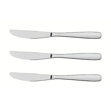 Imagem de JG.FACA MESA ACO INOX 3PC. AMAZONAS